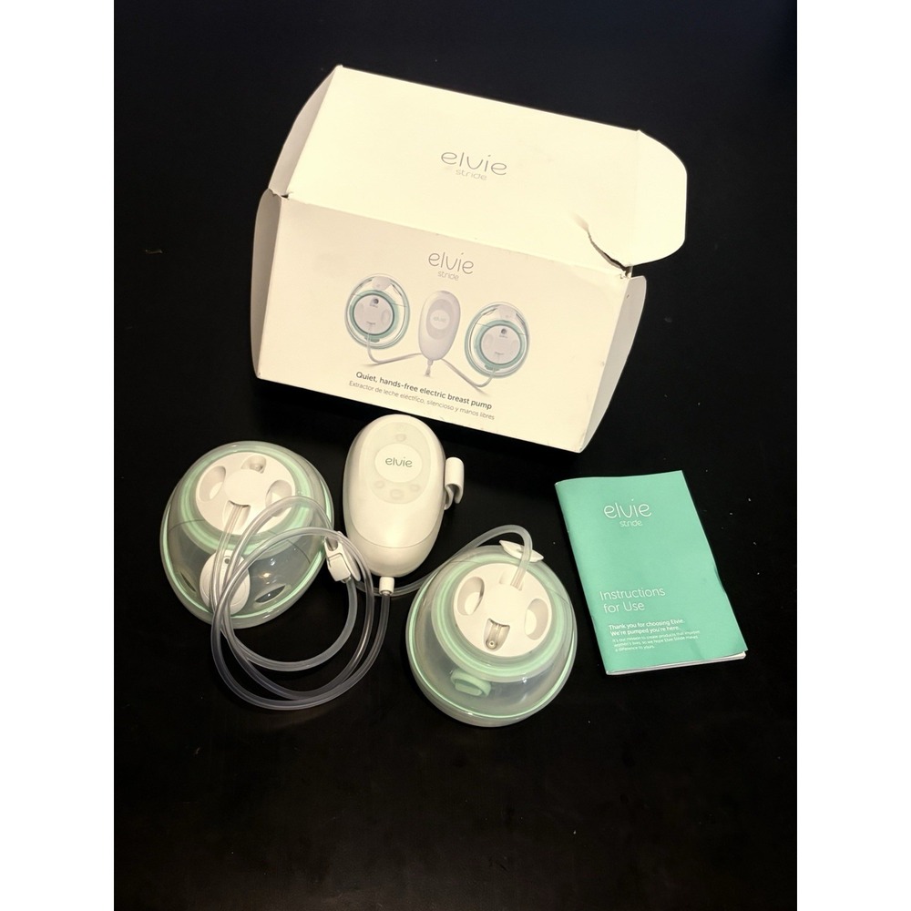 Elvie Stride Quiet Hands Free Electric Breast Pump New Open Box